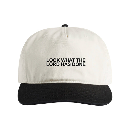 "Look What The Lord Has Done" Two-Tone Hat